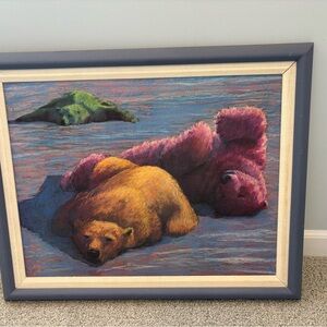 Slumber Party at Churchill Polar Bears Art